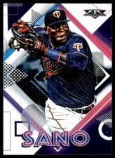 2020 Topps Fire Miguel Sano Minnesota Twins #168