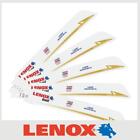Lenox 6" 14TPI Gold Curved Metal Cut Reciprocating Saw Blades 152mm Pack of 5