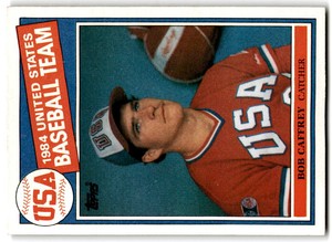 1985 Topps Bob Caffrey #394 USA