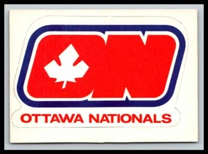 1972-73 OPC O PEE CHEE WHA TEAM LOGOS OTTAWA NATIONALS 22782 - Picture 1 of 2