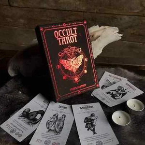 Occult Tarot Deck Mysterious Divination Tarot Cards Oracles Deck Board Game Gift - Picture 1 of 11