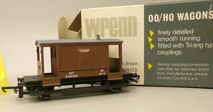 Wrenn W4310 Brake Van BR Brown B950350 boxed P3 OO (p) - Picture 1 of 2