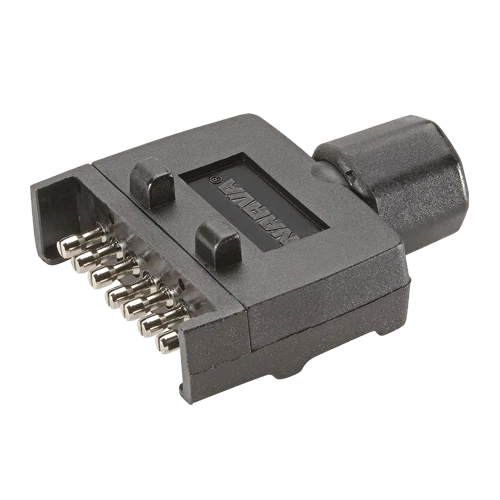 Narva 7 Pin Flat 'Quickfit' Trailer Plug - 82141BL - image 1 of 1