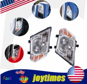 For Nissan Frontier Pickup Truck 2009 - 2018 1 Pair Headlight Halogen Head Lamps - Picture 1 of 18