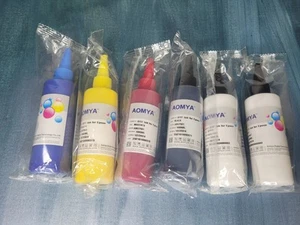 Aomya DTF Ink For Epson 100ml 6ct Expired - Picture 1 of 8