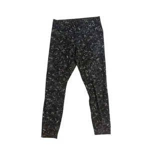 Women 10 Lululemon Align Crop *21" Equalized Multi Leggings Pants Nulu High Rise - Picture 1 of 7