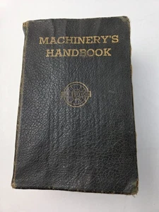 Vintage Machinery's Handbook 11th Edition First Printing 1941 Oberg & Jones READ - Picture 1 of 24