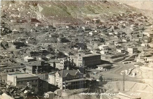Cartolina anni 40 Morenci Arizona Birdseye View #C178 RPPC 25-6725 - Foto 1 di 2