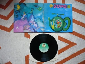 Gong Flying Teapot (Radio Gnome Invisible Part 1) Vinyl UK Virgin 1976 Press LP - Imagen 1 de 14