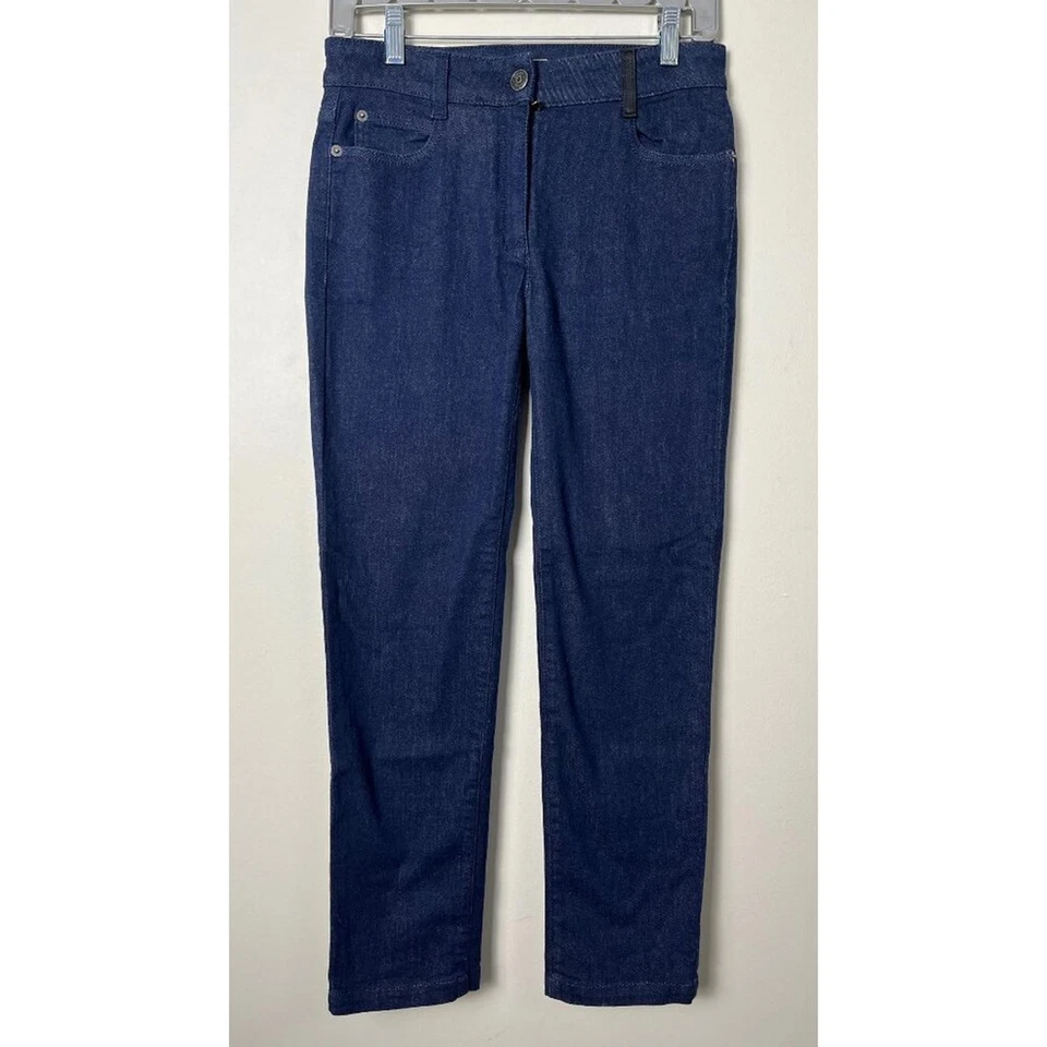 JEANS DENIM RECORTADOS SALVATORE FERRAGAMO AZUL MARINO OSCURO 28 Foto 1 de 4