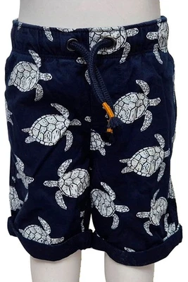 Bermuda de natação MARKS & SPENCER infantil masculina design tartaruga marinha UPF 50+ 4-5 anos - Imagem 1 de 2