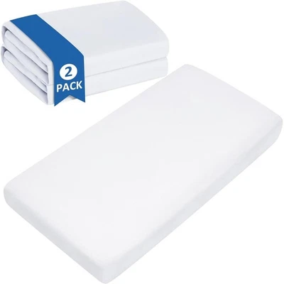 Sábana bajera para siesta ajustable para preescolar/guardería descanso ajuste regalo/joovy paquete de 2 24"x48" Foto 1 de 4