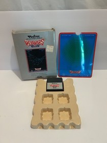 vectrex web wars game, box and overlay