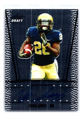 Dion Lewis 2011 Leaf Metal Draft Auto #RC-DL2 Rookie Pittsburgh Panthers - Image 1 of 2