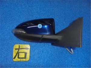 Toyota Vitz Yaris KSP130 NCP131 Right Door Power Folding Mirror Color 8S6 - Picture 1 of 3