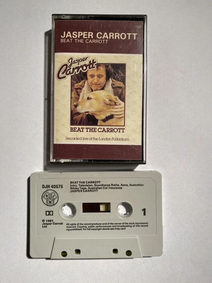Jasper Carrot - Beat The Carrot - Cassette Tape Comedy Album 1981 DJM Records - Image 1 of 1