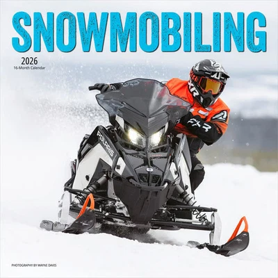 Wyman Publishing,  Snowmobiling 2026 Wall Calendar - Image 1 of 4