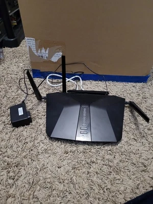 NETGEAR Nighthawk AX6 6-Stream AX4300 Wi-Fi Router RAX45 - Image 1 of 4