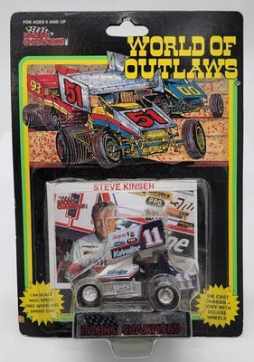 93' Steve Kinser #11 Racing Champions 1:64 Valvoline SPRINT CAR WoO NiB  Foto 1 de 3