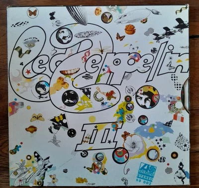 LP LED ZEPPELIN III VG+  VG++  Hard rock GATEFOLD French Press. 50002 - Photo 1/4