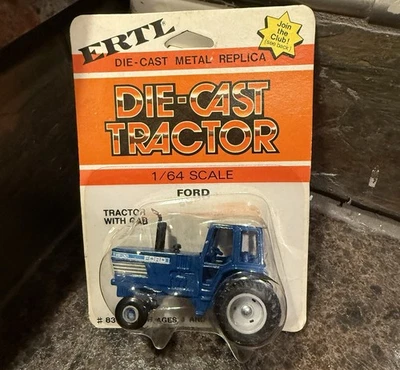 Ford TW-35 Ertl Tractor 1/64 Die-Cast Toy - Image 1 of 2