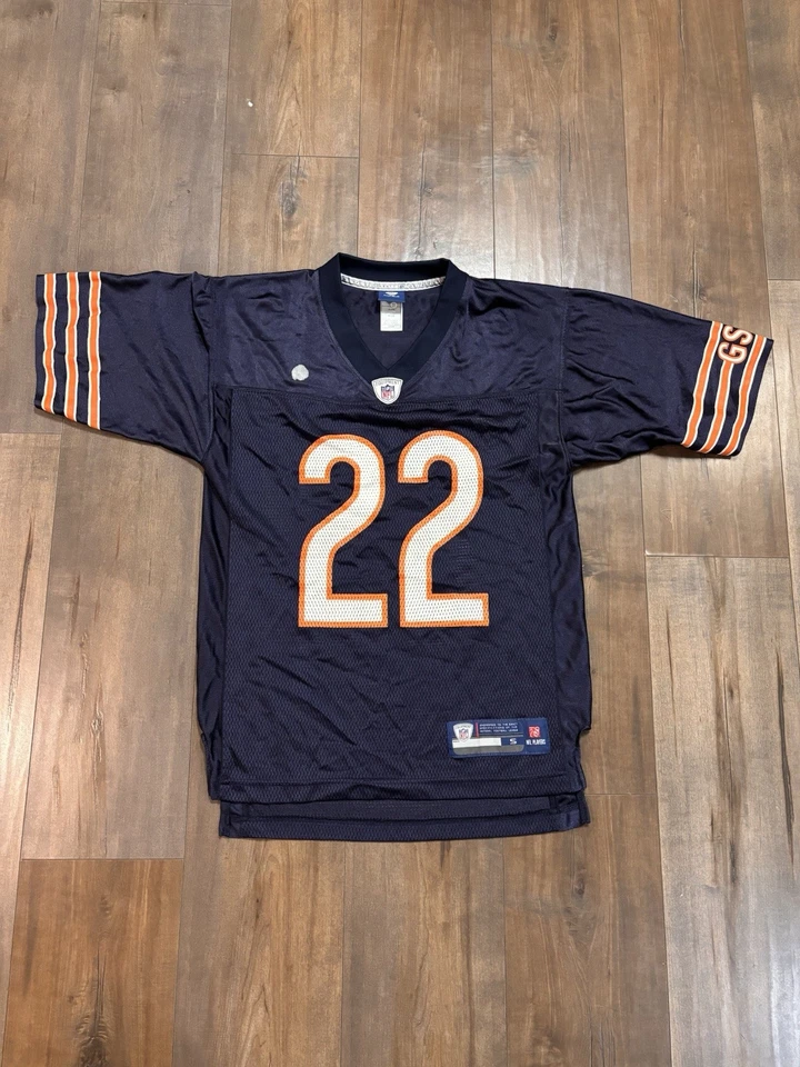 Camiseta de fútbol americano vintage Reebok Chicago Bears Matt Forte #22 NFL talla pequeña Foto 1 de 4