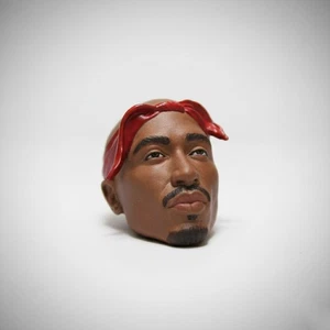 1/12 Custom Head Sculpt Artist Rapper Tupac Shakur 2Pac  - Picture 1 of 4