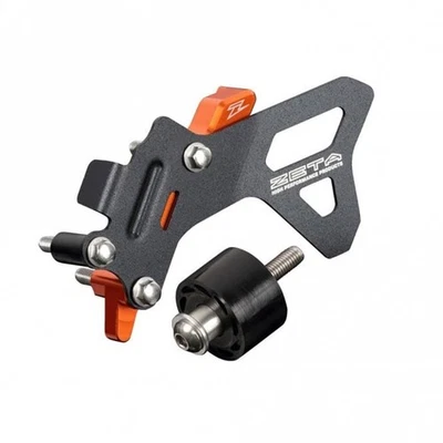 Cubierta de transmisión Zeta Racing con estuche protector y rodillo (KTM SXF250/350 16-22 EXCF250/350) - Imagen 1 de 4