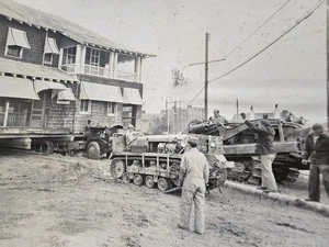 1940s Hampton Roads VA General Contractor Building Movers Job Sites Gas Stations - Picture 1 of 23