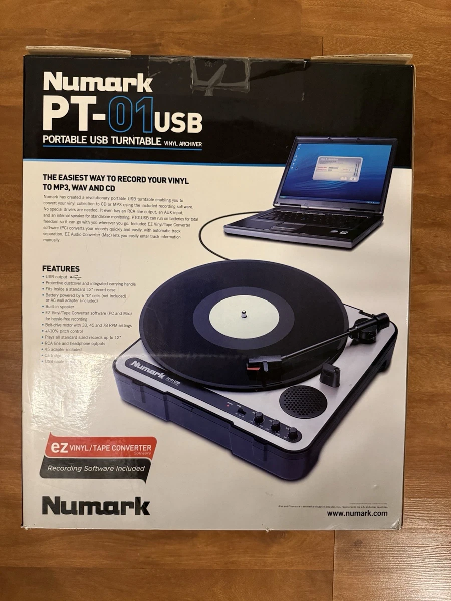 Numark PT01 USB Out DJ Turntables for sale | eBay