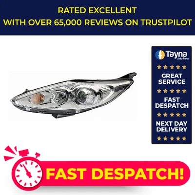 Faro faro compatible con Ford Fiesta Mk6 TDCi 1.5D izquierdo 2012 N/S lado del pasajero Foto 1 de 4