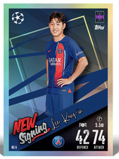 Match Attax 23/24 - New Signing Lee Kang-In - Paris Saint-Germain