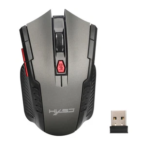 X20 2.4G Optical Mini Portable Wireless Mouse with USB Receiver - Grey - Picture 1 of 8