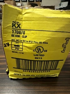 nVent Caddy 170870 KX Kon Clip (Lot Of 27) - Picture 1 of 4