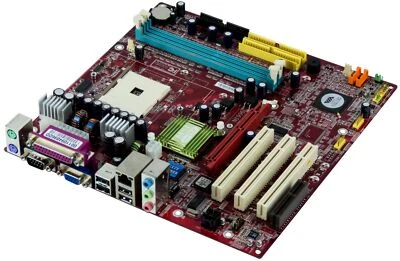 Msi Ms-6741 Ver:1 Via K8t800 S.754 2x Ddr Agp 3x Pci Microatx Ide/ata - Image 1 of 2