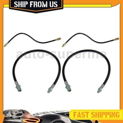 Kit de manguera de freno delantero trasero línea Dorman 4 piezas para camioneta Dodge D300 1968 3,7 L 2x2 Foto 1 de 4