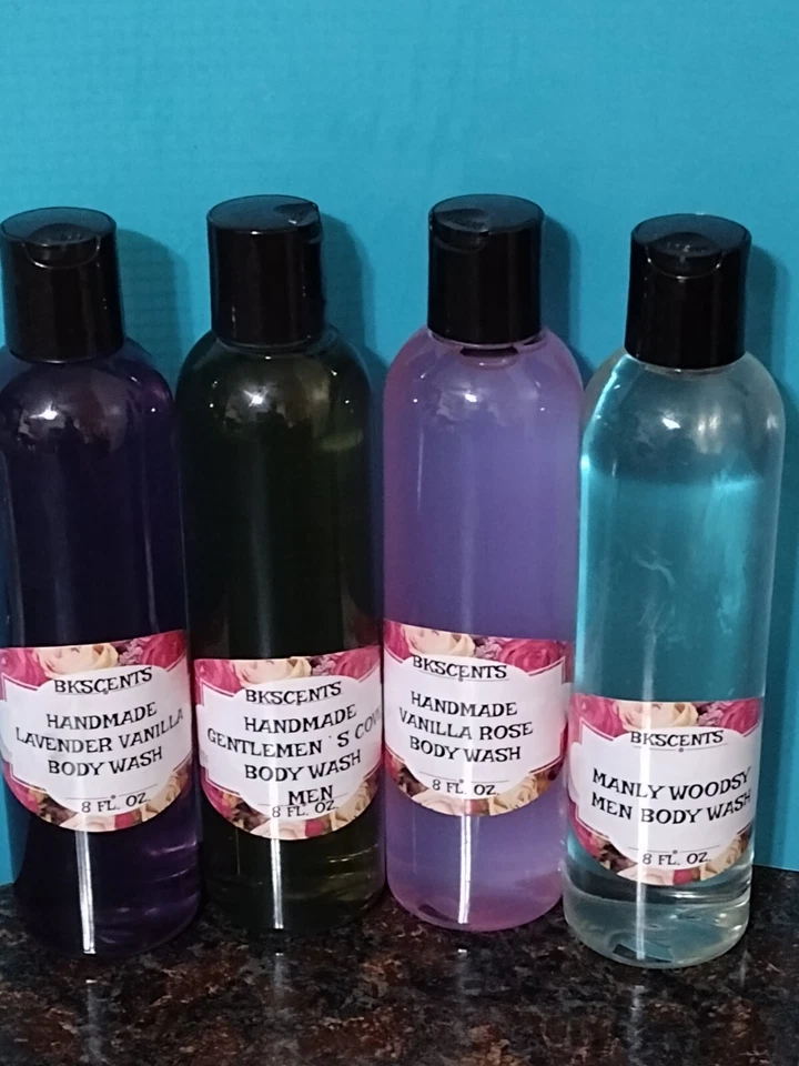 HANDMADE LUXURIOUS BODY WASH 8 OZ - Image 1 of 2