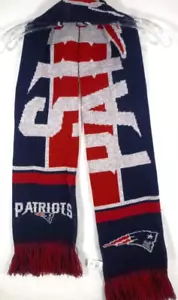 FOCO-NFL New England Patriots Fan Strick Schal-Halstuch-62" lang-100% Acryl - Bild 1 von 6