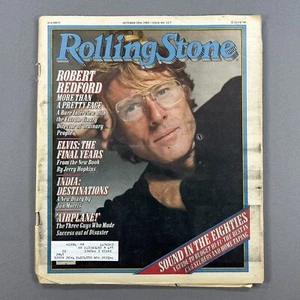 ROBERT REDFORD Elvis The Final Years ROLLING STONE Issue 327 OCTOBER 2ND 1980 - Picture 1 of 4