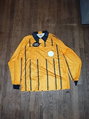 NWT KwikGoal Long Sleeve Premier Soccer Referee Jersey (Men's Large) - Image 1 of 4
