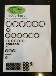 P38 Range Rover Blocco Valvola Solenoide EAS Revisione Sospensioni Aria Kit Correzione Oring - Foto 1 di 1