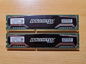 Ballistix BLS4G3D1609DS1S00 Module 4GB (2x4) DDR3 PC3-12800U DDR3-1600 CL9 #6581 - Bild 1 von 1