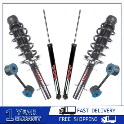 Kit de eslabones de barra estabilizadora amortiguadores puntales para Volkswagen Beetle 2005 2004 2003 2002 2001 Foto 1 de 4