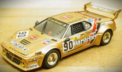 1:43 Quarzo Auto Da Corsa BMW M1 N° 90 Le Mans 1983 "PALLAVICINI/WINTHER/PRINZ" - Immagine 1 di 4