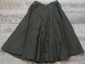 Vintage Majestic Girls 22" Waist Green Swing Skirt 50s 60s - Picture 1 of 10