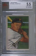 1952 Bowman Bill Howerton #119 BVG 5.5
