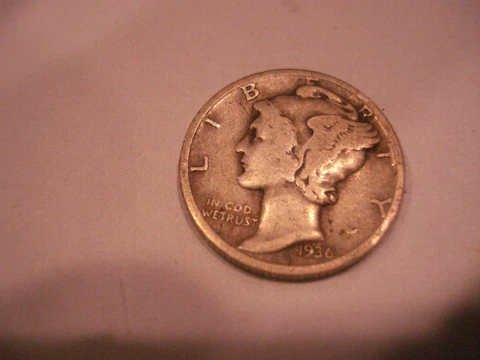 1936-D-MERCURY DIME-F-921 Cover