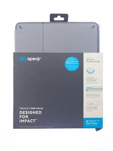 Speck Presidio Pro Folio Case for Apple iPad Pro 12.9" - Gray/Slate Gray - Picture 1 of 1