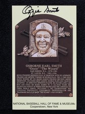 1997 National Baseball Hall of Fame and Museum Postcards Scenic Art Ozzie Smith