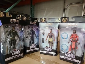 PAQUETE PAQUETE DE FIGURAS DE ACCIÓN Marvel Legends Series Black Panther Legacy Collection - Imagen 1 de 9